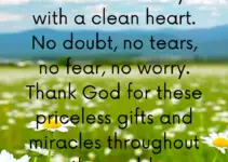 HAPPY SUNDAY Start this Sunday with a clean heart. No doubt, no tears, no fear, no worry. Thank God for these priceless gifts and miracles throughout the world.